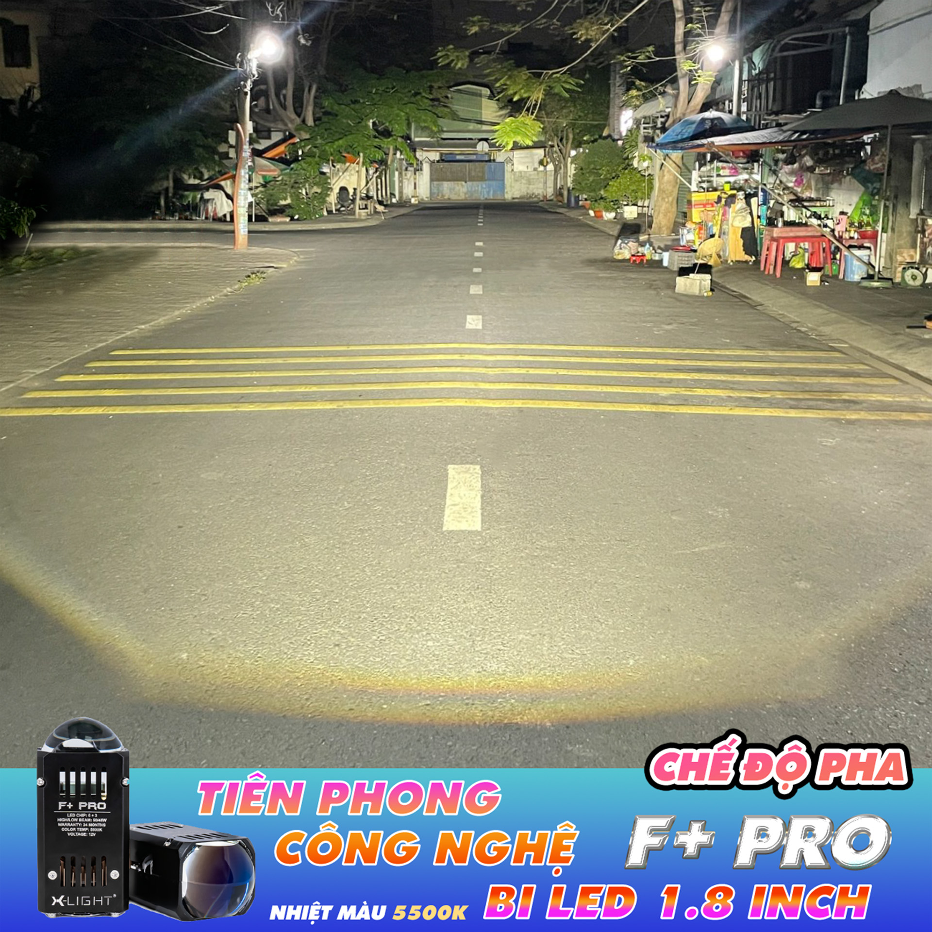 MODULE BI LED MINI X-LIGHT F+ PRO 5500K